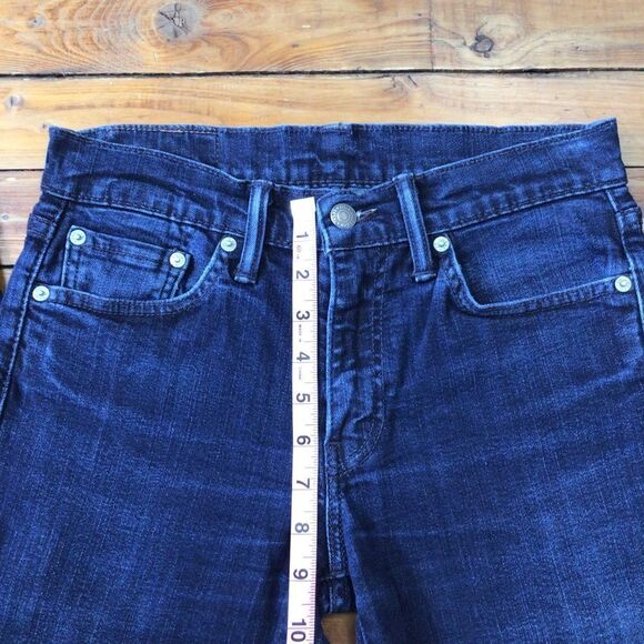 LEVIS 511 slim straight jeans 29 blue denim classic comfortable - Picture 8 of 12